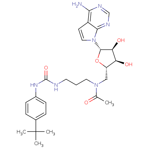 Chemical structure of BindingDB Monomer ID 121395