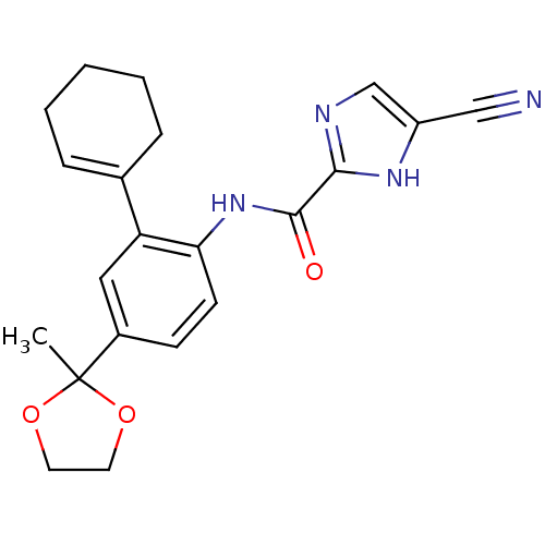 Chemical structure of BindingDB Monomer ID 121396