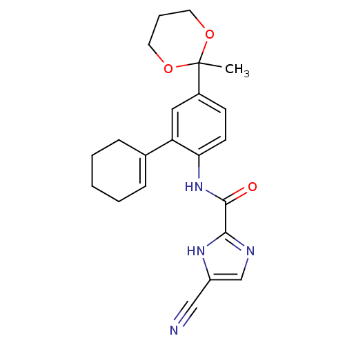 Chemical structure of BindingDB Monomer ID 121397