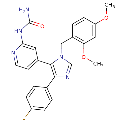 Chemical structure of BindingDB Monomer ID 121447