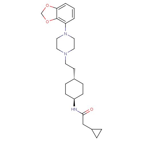 Chemical structure of BindingDB Monomer ID 121461