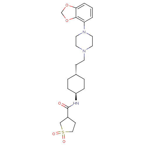 Chemical structure of BindingDB Monomer ID 121505