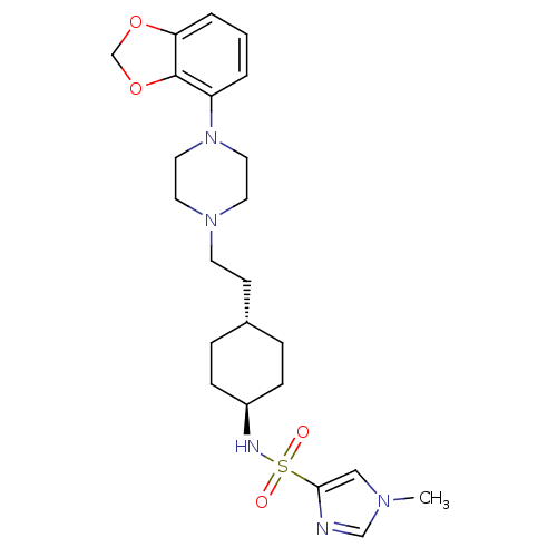 Chemical structure of BindingDB Monomer ID 121522
