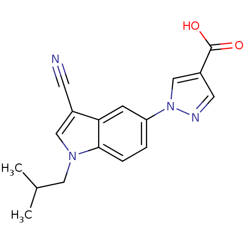 Chemical structure of BindingDB Monomer ID 121534