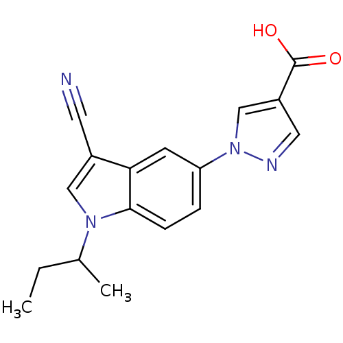 Chemical structure of BindingDB Monomer ID 121537