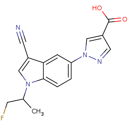 Chemical structure of BindingDB Monomer ID 121540