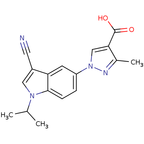 Chemical structure of BindingDB Monomer ID 121542