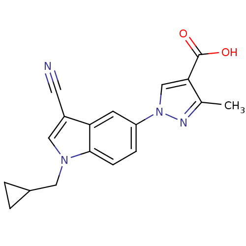 Chemical structure of BindingDB Monomer ID 121543