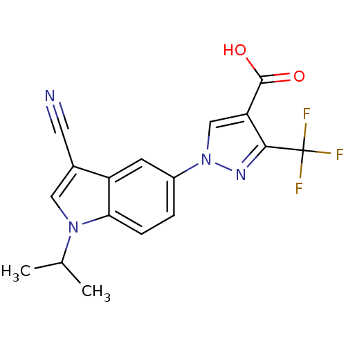 Chemical structure of BindingDB Monomer ID 121545
