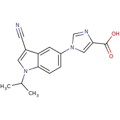 Chemical structure of BindingDB Monomer ID 121549