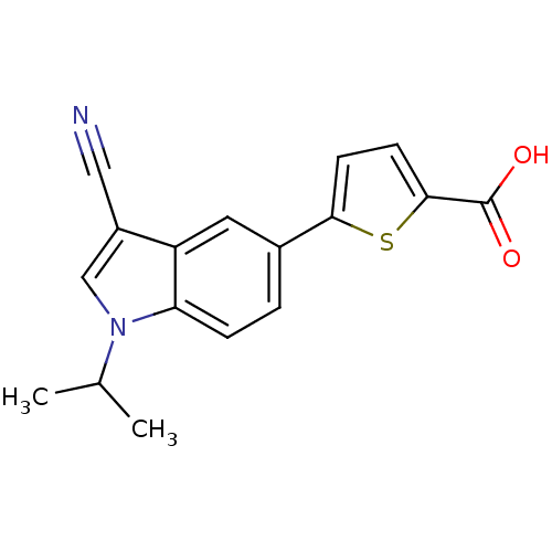 Chemical structure of BindingDB Monomer ID 121550