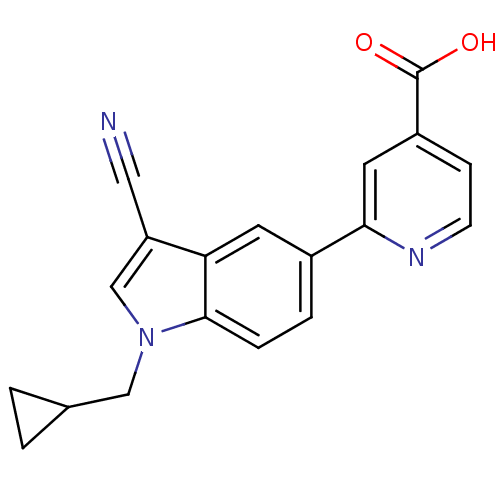Chemical structure of BindingDB Monomer ID 121552