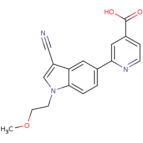 Chemical structure of BindingDB Monomer ID 121555
