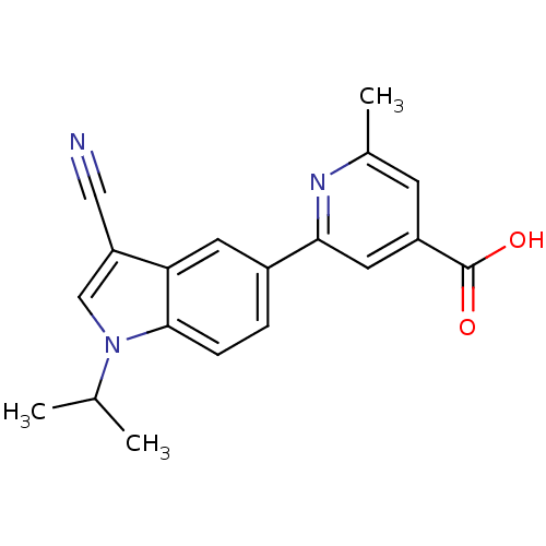 Chemical structure of BindingDB Monomer ID 121556