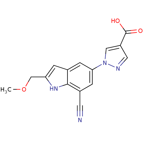 Chemical structure of BindingDB Monomer ID 121560