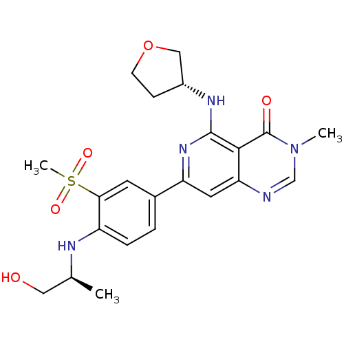 Chemical structure of BindingDB Monomer ID 121854