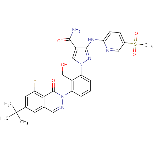Chemical structure of BindingDB Monomer ID 122428