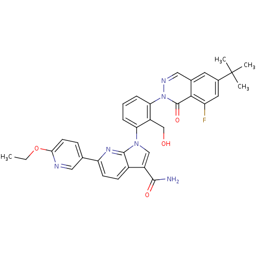 Chemical structure of BindingDB Monomer ID 122435