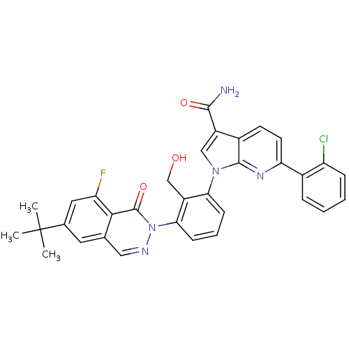 Chemical structure of BindingDB Monomer ID 122437