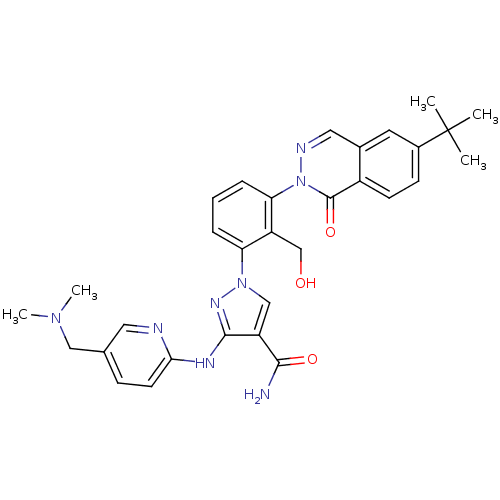 Chemical structure of BindingDB Monomer ID 122444