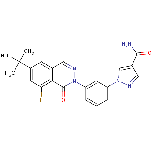 Chemical structure of BindingDB Monomer ID 122445