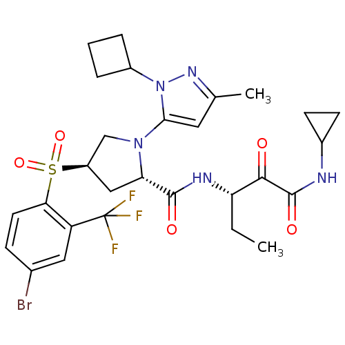 Chemical structure of BindingDB Monomer ID 122476