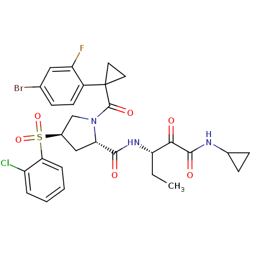 Chemical structure of BindingDB Monomer ID 122484