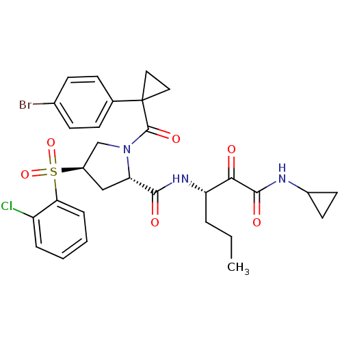 Chemical structure of BindingDB Monomer ID 122486
