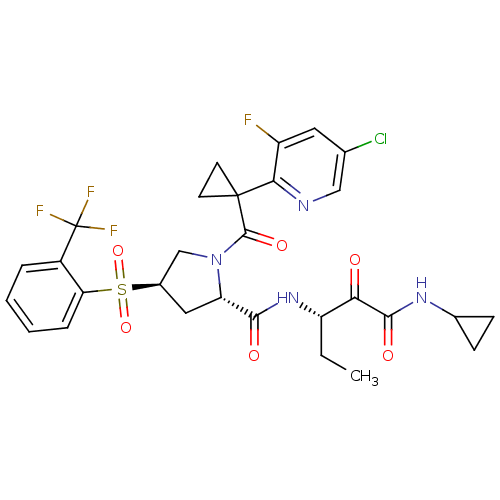 Chemical structure of BindingDB Monomer ID 122489