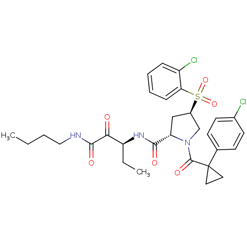 Chemical structure of BindingDB Monomer ID 122501