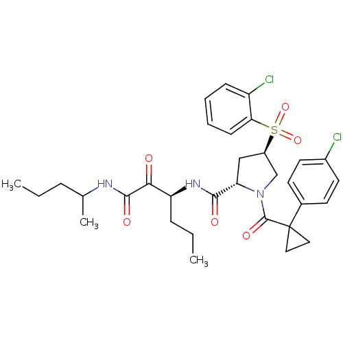 Chemical structure of BindingDB Monomer ID 122507