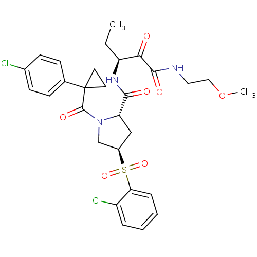 Chemical structure of BindingDB Monomer ID 122524