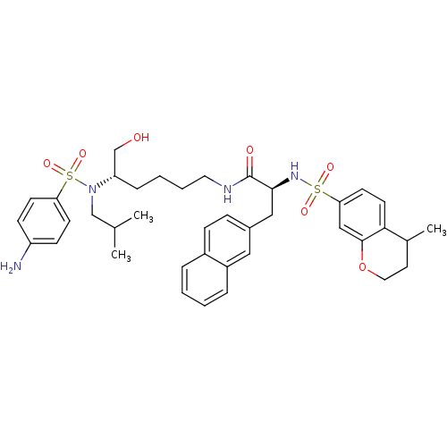 Chemical structure of BindingDB Monomer ID 122973