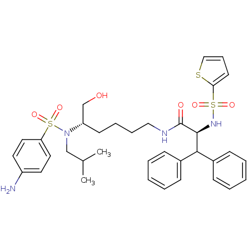 Chemical structure of BindingDB Monomer ID 122976