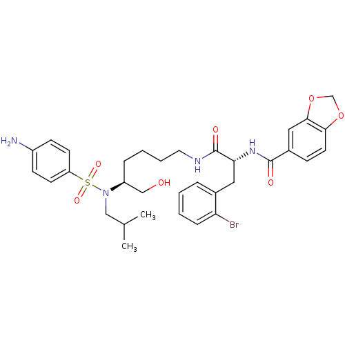 Chemical structure of BindingDB Monomer ID 122988