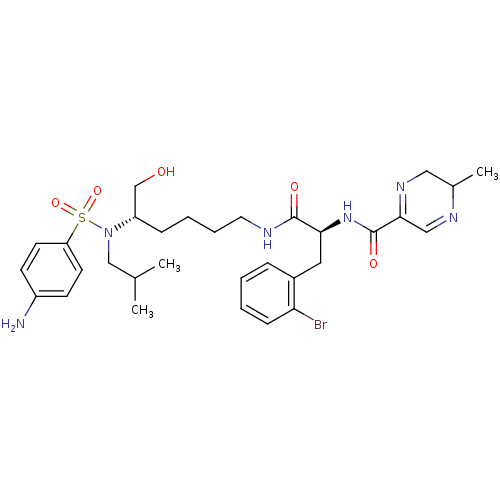 Chemical structure of BindingDB Monomer ID 122992