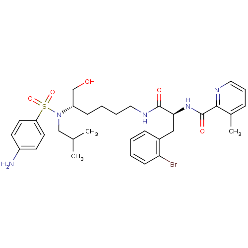 Chemical structure of BindingDB Monomer ID 122993