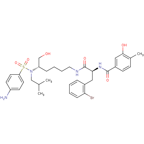 Chemical structure of BindingDB Monomer ID 122994