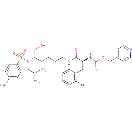 Chemical structure of BindingDB Monomer ID 122995