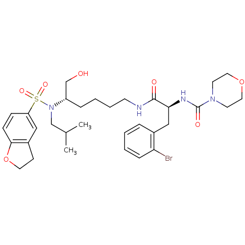 Chemical structure of BindingDB Monomer ID 123000