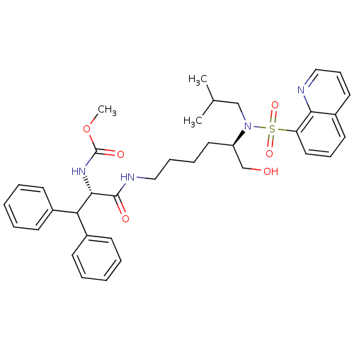Chemical structure of BindingDB Monomer ID 123005