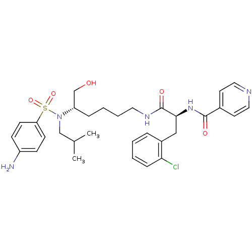 Chemical structure of BindingDB Monomer ID 123006