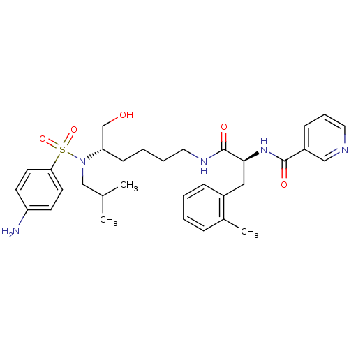 Chemical structure of BindingDB Monomer ID 123008