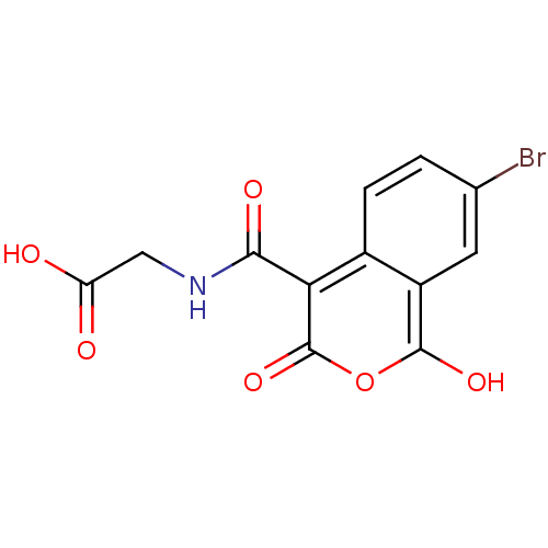 Chemical structure of BindingDB Monomer ID 123009