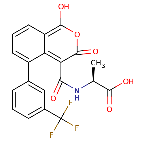 Chemical structure of BindingDB Monomer ID 123010