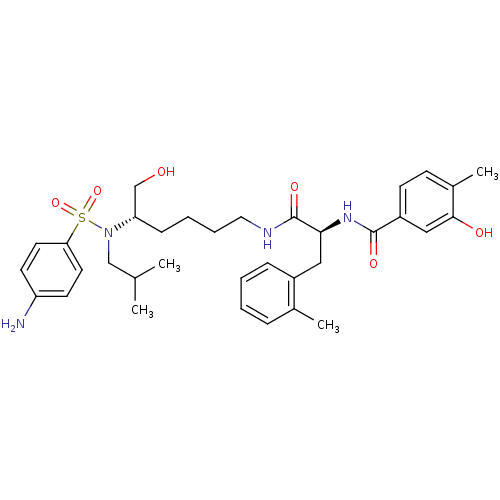 Chemical structure of BindingDB Monomer ID 123012