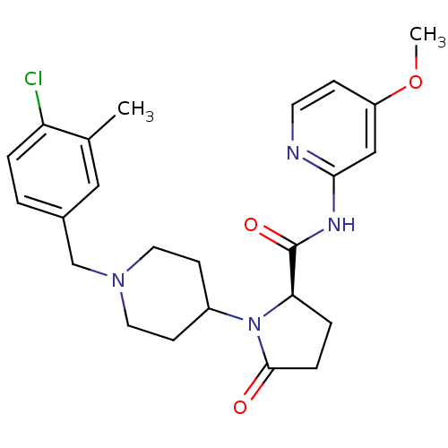 Chemical structure of BindingDB Monomer ID 123064