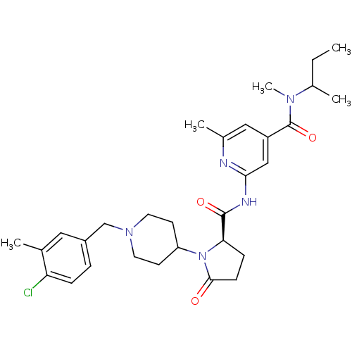Chemical structure of BindingDB Monomer ID 123081