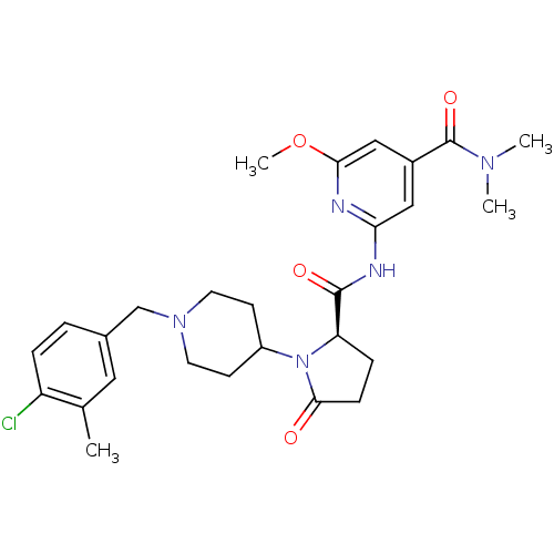 Chemical structure of BindingDB Monomer ID 123086