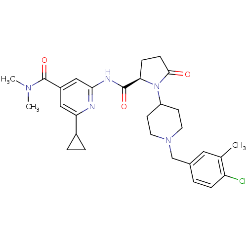 Chemical structure of BindingDB Monomer ID 123092